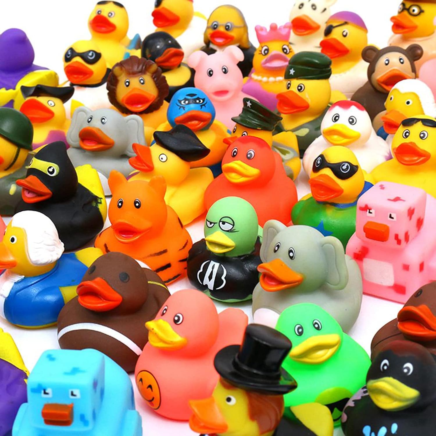 XY-WQ Rubber Duck 100 Pack - 2.3 Inch Bulk Floater Toy for Kids | Perfect for Parties, Birthdays & Bath Time