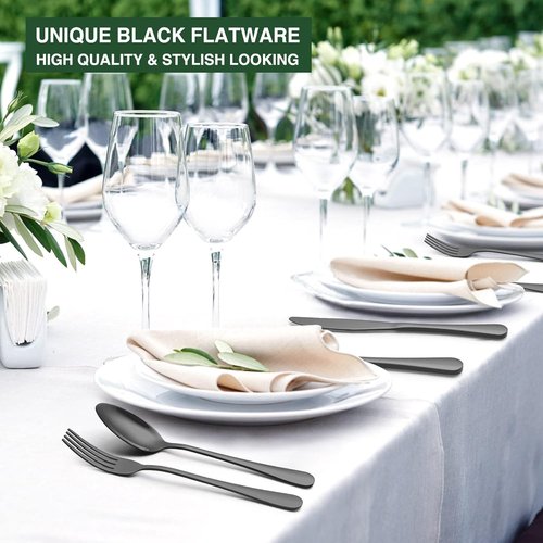 AIVIKI 60-Piece Stainless Steel Silverware Set - Elegant Flatware for 12 with Organizer | Mirror Polished Cutlery