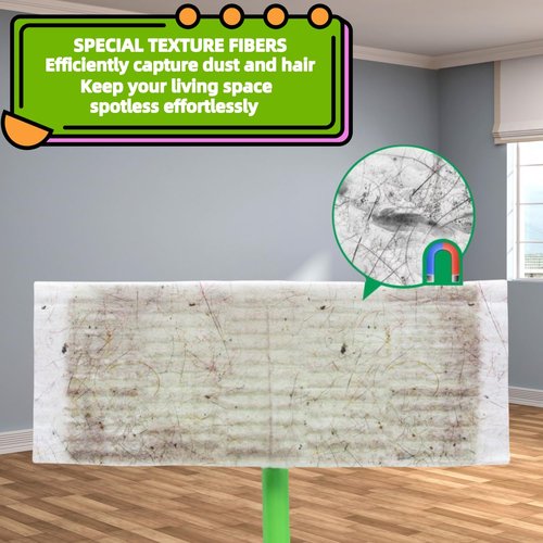 SUZZYVINE XL Dry Sweeping Cloths Diposable Mop Pads for Swiffer X-Large Sweeper, XL Floor Cleaning Cloth for Mopping Home, Bathroom, Kitchen 9.84"x17.3" Extra Thick and Large,40 Counts