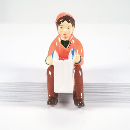 Department 56 | Original Snow Village People Sitting Figurine Set - Multicolor, Various Sizes