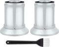 Vacuum Filter Replacement for Bissell 2156A 1665 16652 1665W 21562 2156E Zing AeroSwift Powerforce Bagless Canister Vacuum, Compare to Part #1613056, 2 Filters and a Brush