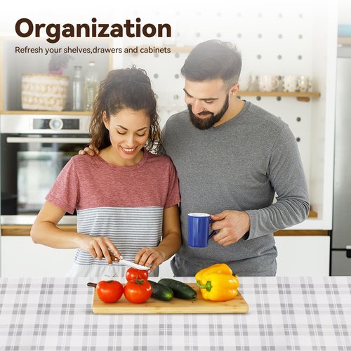 Drawer Shelf Liner for Kitchen Cabinets, Non Adhesive Slip Resistant Shelf Paper Easy to Clean, Strong Grip Thickened Waterproof Washable Mats for Pantry Shelves Cupboard Dresser(Grey, 24 in x 10 FT)
