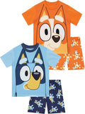 Bluey Pajamas - Bingo 2-Pack Short Boys' Pajama Sets | Perfect Summer PJs