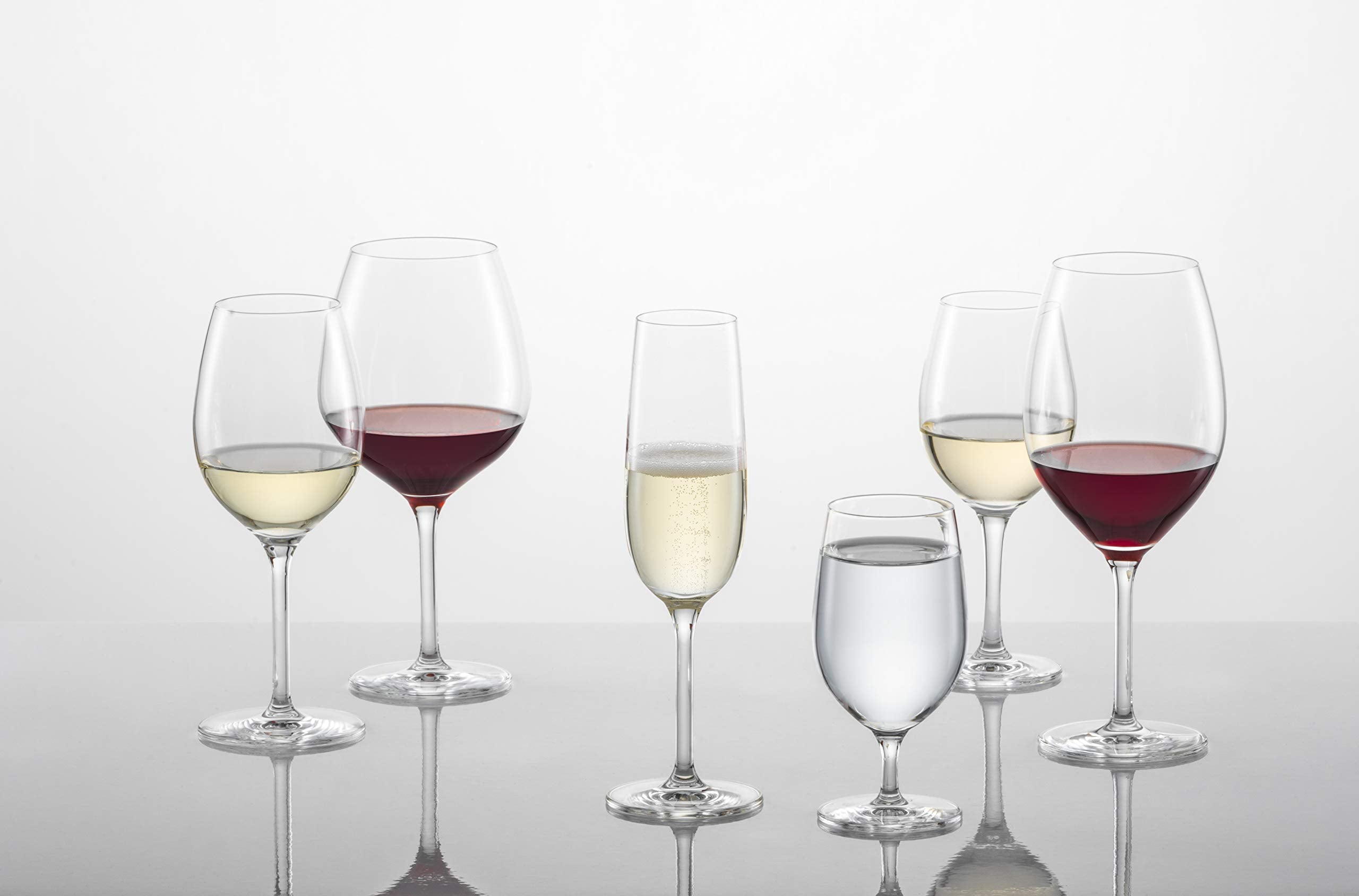 Schott Zwiesel Tritan Crystal Glass Banquet Stemware Collection Bordeaux Wine Glass, 20.3 Ounce, Set of 6