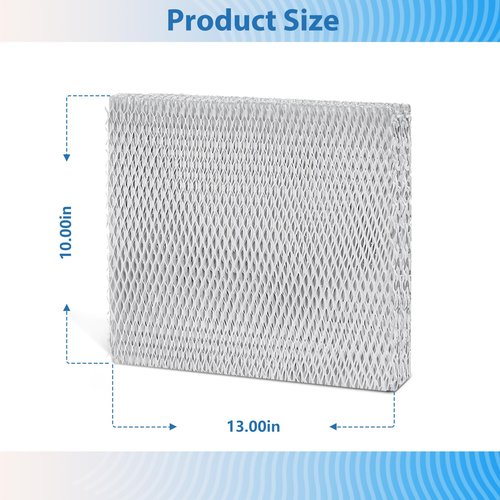 35 Water Panel Humidifier Filter Pad Replacement for Aprilaire 600 600A 600M 700 700A 700M 760 760A 768 350 360 560 560A 568 Whole House Humidifiers; Furnace Humidifier Filter(2 Pack Aluminum Mesh)