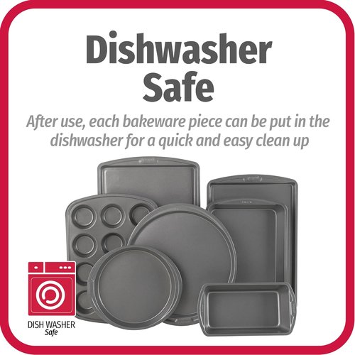 GoodCook Everyday 7-Piece Non-Stick Bakeware Set | Versatile Baking Pans for All Your Needs