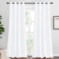 NICETOWN Blackout Curtains - Sea Teal Thermal Insulated Drapes, Set of 2, 55 x 108 Inch
