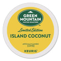 Green Mountain Coffee Island Coconut K-Cups - 72 Count of Tropical Flavored Coffee Pods