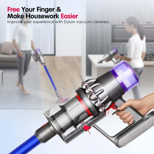 Upgraded Trigger Lock Compatible with Dyson V10 V11 V15 Trigger Switch Button Vacuum Cleaner, Compatible with Dyson V10 V11 V15 SV12 SV14 Trigger Lock