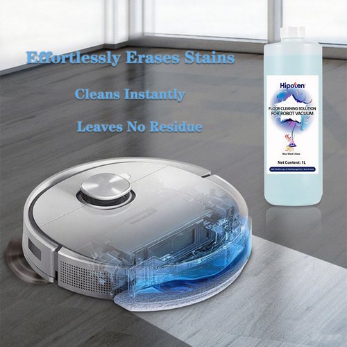 Hipoten 1000ml Floor Cleaner,Compatible with ECOVACS DEEBOT Robot Vacuum And Mop, Deep Cleans for Multiple Hard Floors,，Residue-Free, Safe for All Floors & Pets