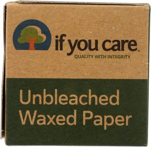 If You Care - All-Natural Unbleached Waxed Paper | 75 Sq Ft, Eco-Friendly (Pack of 4)
