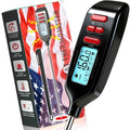 Antonki Digital Meat Thermometer - Instant Read Food Thermometer with Long Probe | Backlit Display, Battery Included