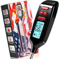 Antonki Digital Meat Thermometer - Smart Instant Read with Long Probe for Cooking & BBQ | Backlit Display