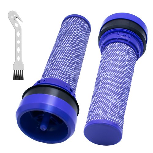 ilovelife 2pcs Premotor Filter for Dyson DC37, DC39, DC28, DC53 Series Absolute Vacuum Cleaner，Vacuums Attachment Washable HEPA Filter Replacement Part No. 923413-01