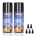 Sondiko Butane Fuel Canister - Premium Quality 100ml Refill for Jet Flame Lighters & Torches (2 Pack)
