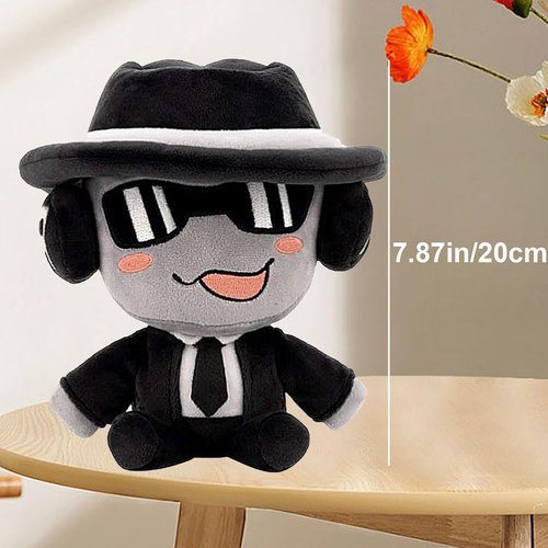 **Lsiqjhg 8-Inch Cartoon Game Plush Pillow - Perfect Stuffed Figure for Video Game Room Decor**