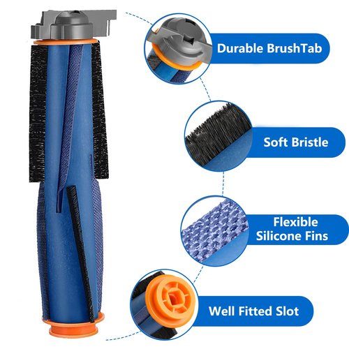 Main Brush Replacement for Shark AI AV2501S AV2501AE AV2511AE RV2502AE AV2610WA RV2610WD AV2510AOUS RV2520AOUS for Shark Matrix AV2310AE RV2300 RV2310 RV2310AE Robotic Vacuum Parts ﻿