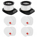 IZ382H IZ377H Filters for Shark IZ382H IZ377H IZ162H IZ362H IZ361H UZ365H WZ440H IZ440H IZ462H IZ482H IZ483H Stick Vacuums, Part XHF161H & 617FJ140, 2 Pack HEPA Filter 4 Pack Foam Kit