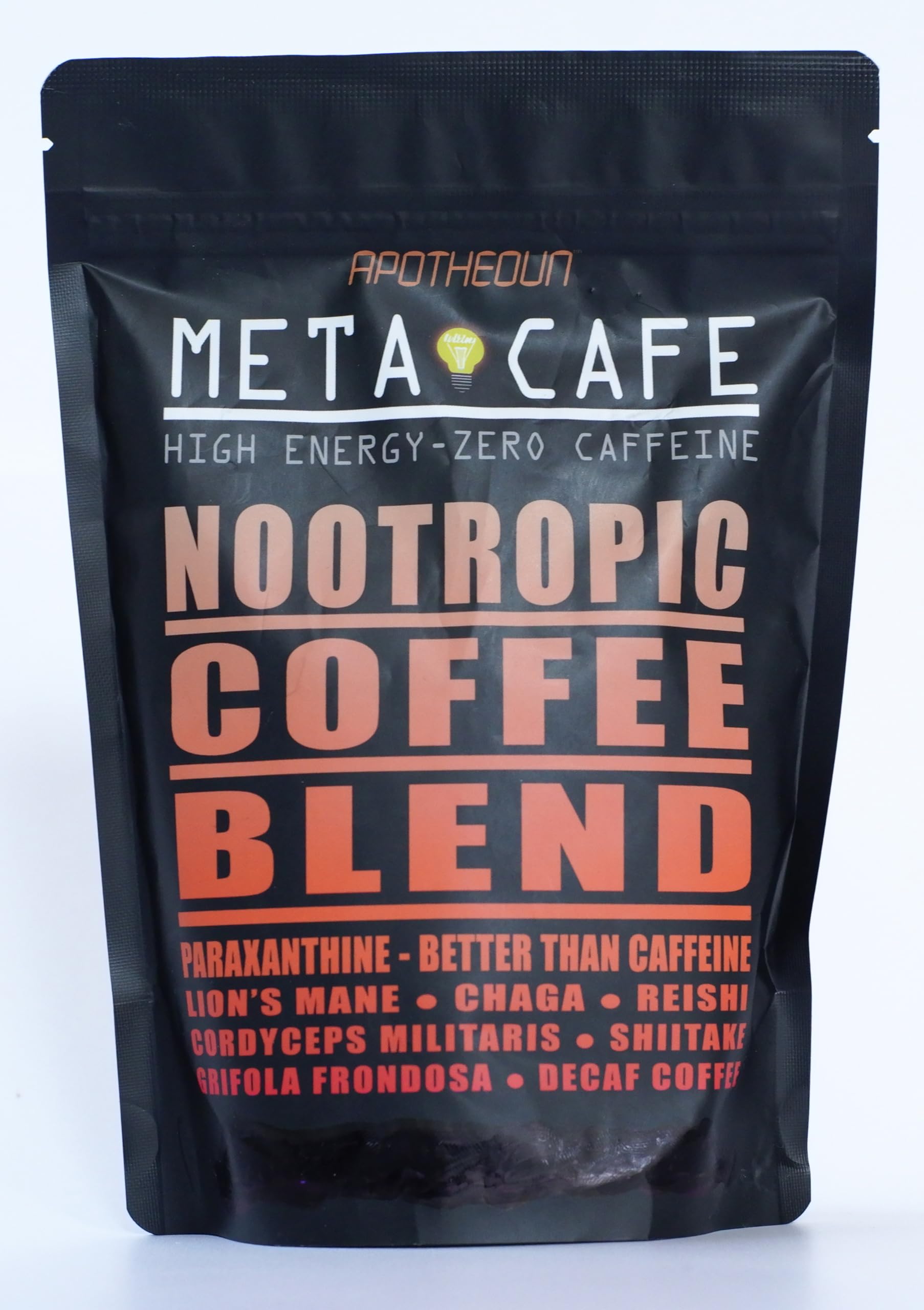 META-CAFE MUSHROOM COFFEE | METACAFE WITH PARAXANTHINE (A HEALTHIER AND STRONGER CAFFEINE ALTERNATIVE) | NO CRASH NO JITTERS | Meta Cafe by APOTHEOUN