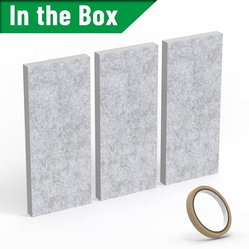 Forestchill Double Layer Insulation Foam Panels for Portable Air Conditioner Window Vent Kit, Insulates Summer Heat & Noise from Outside, Easy Cut to Size, 3 Pcs Fits up to 50 Inch