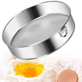 Flour Sifter Stainless Steel 8 Inch 60 Mesh Fine Mesh Strainers Flour Sieve for Baking Cake Bread