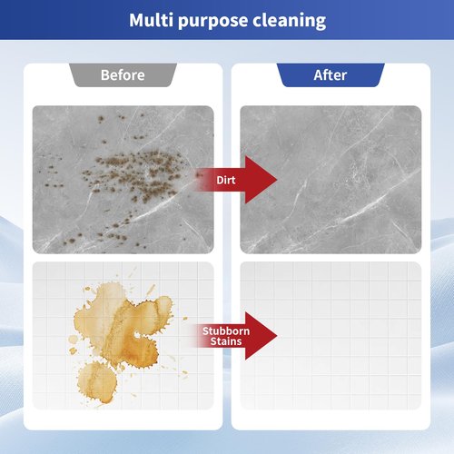 fepoch 2 Bottle Original Scent Floor Cleaning Solution - For Roborock Robot Vacuum & Mop, Deep Cleans Hard Floors, Works With All Mopping Robot Vacuums