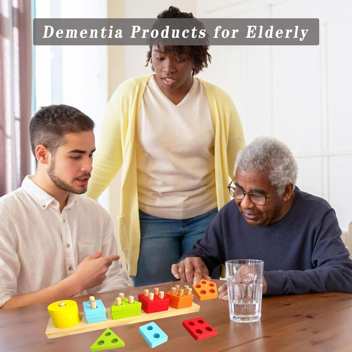 Regine Switzerland | Geometric Cognitive Activities for Seniors - Wooden Puzzles & Games for Alzheimer's