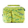 PlanetBox Insulated Lunch Bag – Banana Dino Edition Carry Bag with Pockets for Water Bottle and Snacks – Durable, Easy to Clean, and BPA Free