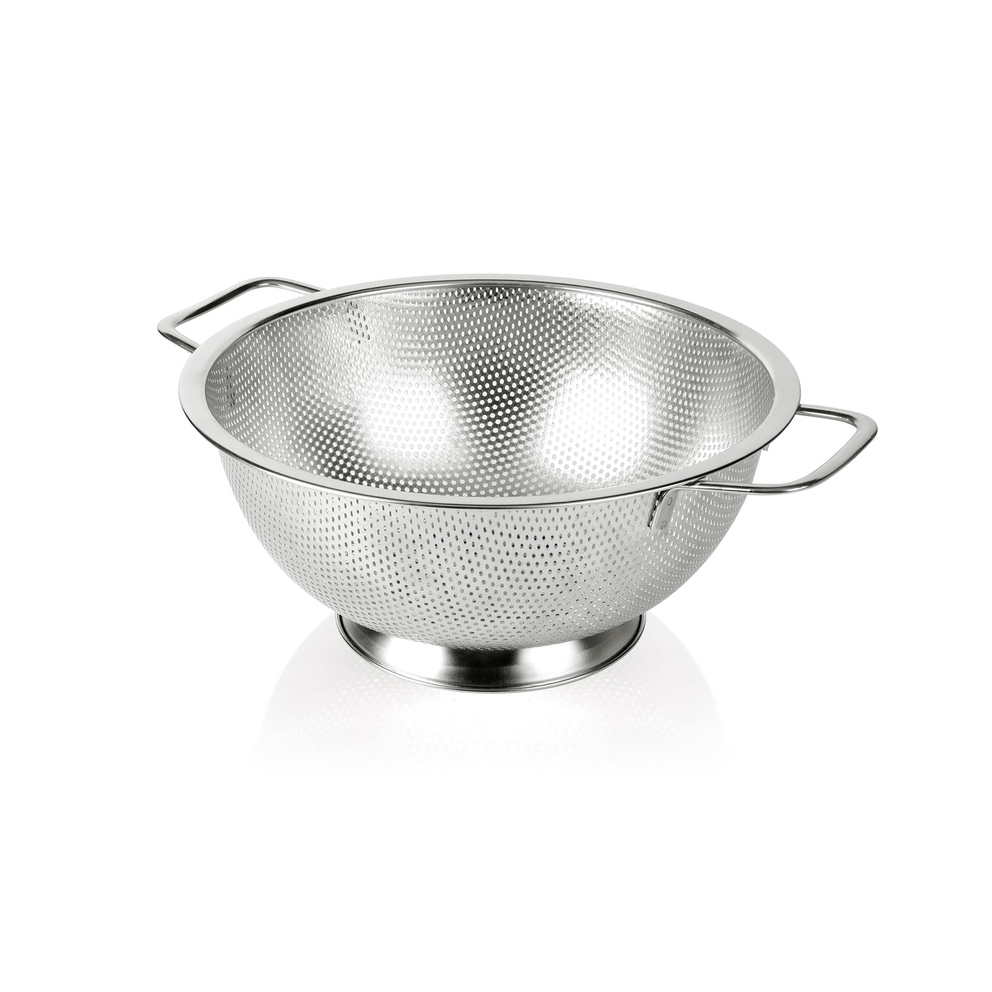 Gulex Colander Stainless Steel 3-Quart, Strainer Kitchen, Dishwasher Safe