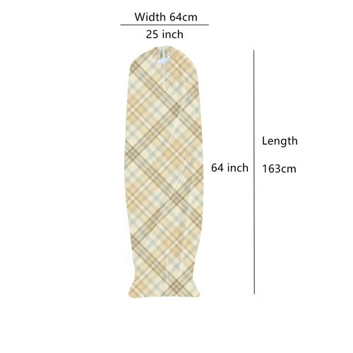 Ironing Board Storage Bag, Dust, Stain Resistant, Ironing Board Protector, Foldable, Washable Ironing Board Dust Cover, Extra Large Size (163 * 64cm)