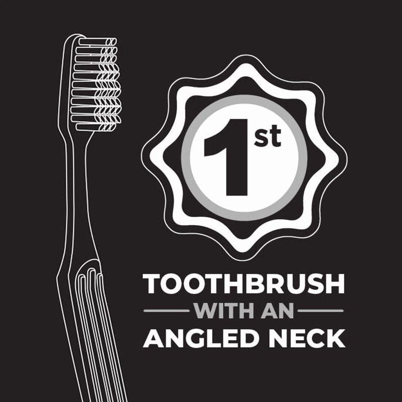REACH Advanced Design Angled Neck Toothbrush - 6 Count