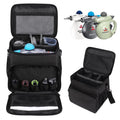 Keureedg Carry Case Compatible with Bissell SteamShot Hard Surface Steam Cleaner 39N7V/39N7A, Adjustable Compartments Steam Cleaner Storage Bag with Extra Pockets for Accessories
