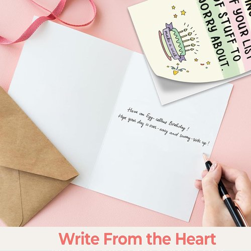 FALIMITLESS Funny Birthday cards for Women (12 Pack) – Hilarious Greeting Card Set with Envelopes & Stickers – Sarcastic, Relatable Humor for Best Friends, Sisters, Coworkers