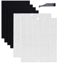 I clean Replacement Air Filter for Coway Airmega AP-1512HH and Airmega 200M Air Purifi-er, 2 Premium HEPA Filter and 4 Carbon Pre-Filters, Compared to Part # 3304899