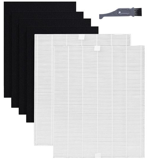 I clean Replacement Air Filter for Coway Airmega AP-1512HH and Airmega 200M Air Purifi-er, 2 Premium HEPA Filter and 4 Carbon Pre-Filters, Compared to Part # 3304899