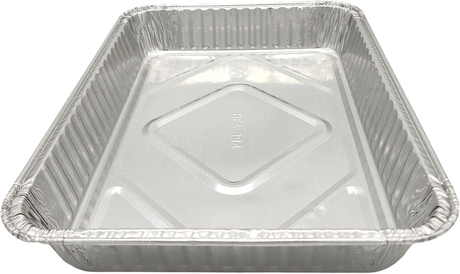 PACTOGO Disposable Aluminum Foil Oblong Cake Pans - 13" x 9" x 2" | Ideal for Baking & Storing (Pack of 12)