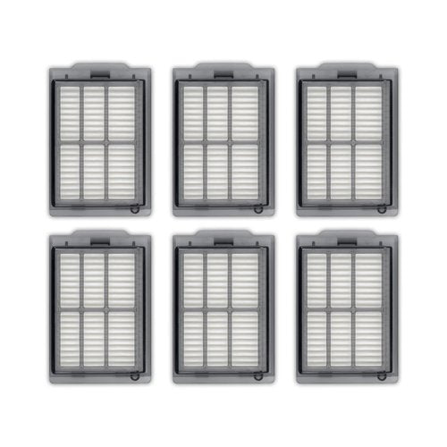 (6 Pack) Plus 405 Combo, Plus 505 Combo Replacement HEPA Filters for iRobot Roomba Plus 505 Combo robot, Plus 405 Combo, Plus 505, Plus 405, Vacuum Filters, Upright Filter, Canister Filter