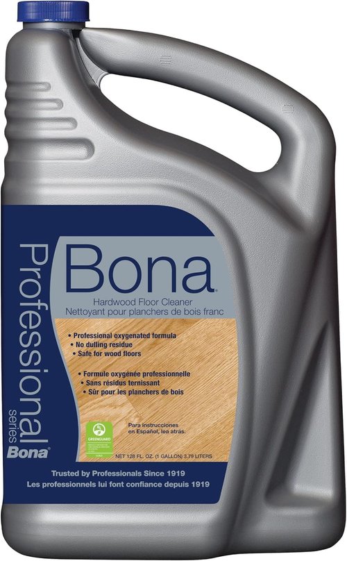 Bona Professional Hardwood Floor Cleaner Refill - 128 Fl Oz | Deep Clean & Shine