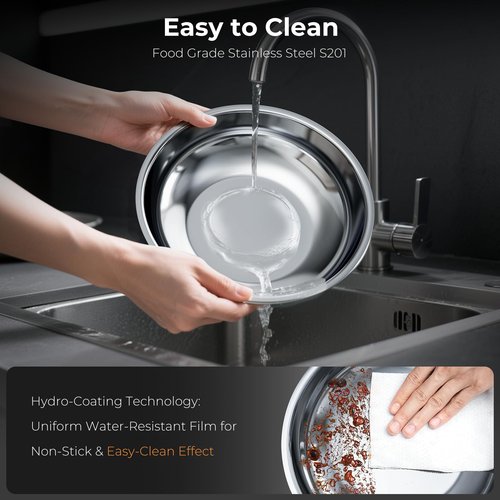 Chafing Dishes for Buffet 2 Pack, 5QT Food Warmers for Parties Buffet, Stainless Steel Round Chafers and Buffet Warmers Sets for Home, Gatherings, Birthday, Parties, Church Events, Catering Events