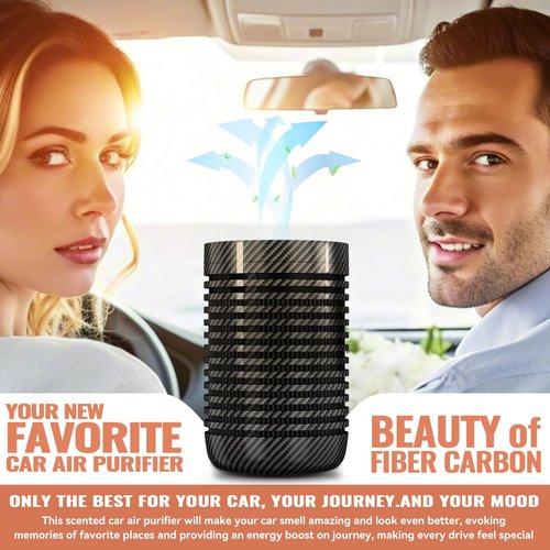 AIRFEEL H13 TRUE HEPA Filter F011 Car Air Purifier Replacement, Outdoor car air purifier for travel, discovery and journey