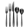 Oneida 894807 Storm Black 20 Piece Everyday Flatware Set, Service For 4, 3.11