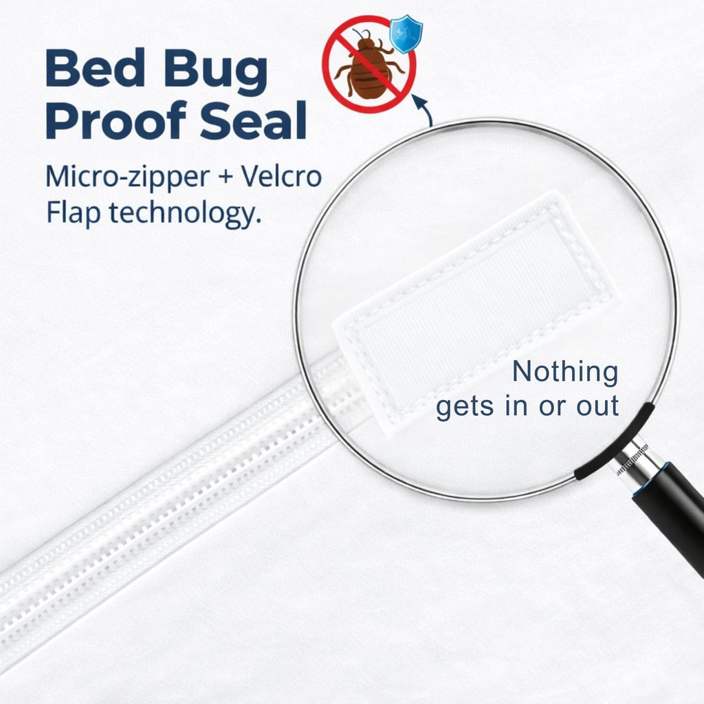 Guardmax California King Mattress Encasement with Zipper, Waterproof, Bed Bug Proof, and Dust Mite Proof Mattress Protector Bed up to 15" Deep, Zippered All Around Jersey Knitted Mattress Cover