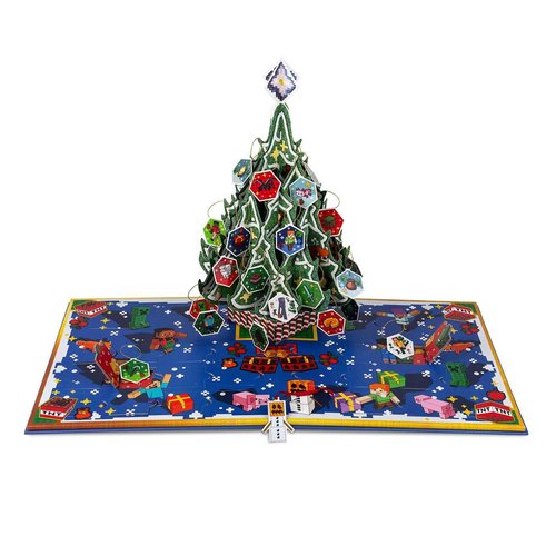 Minecraft | Official Holiday Pop-Up Advent Calendar - Fun Surprises for Every Day