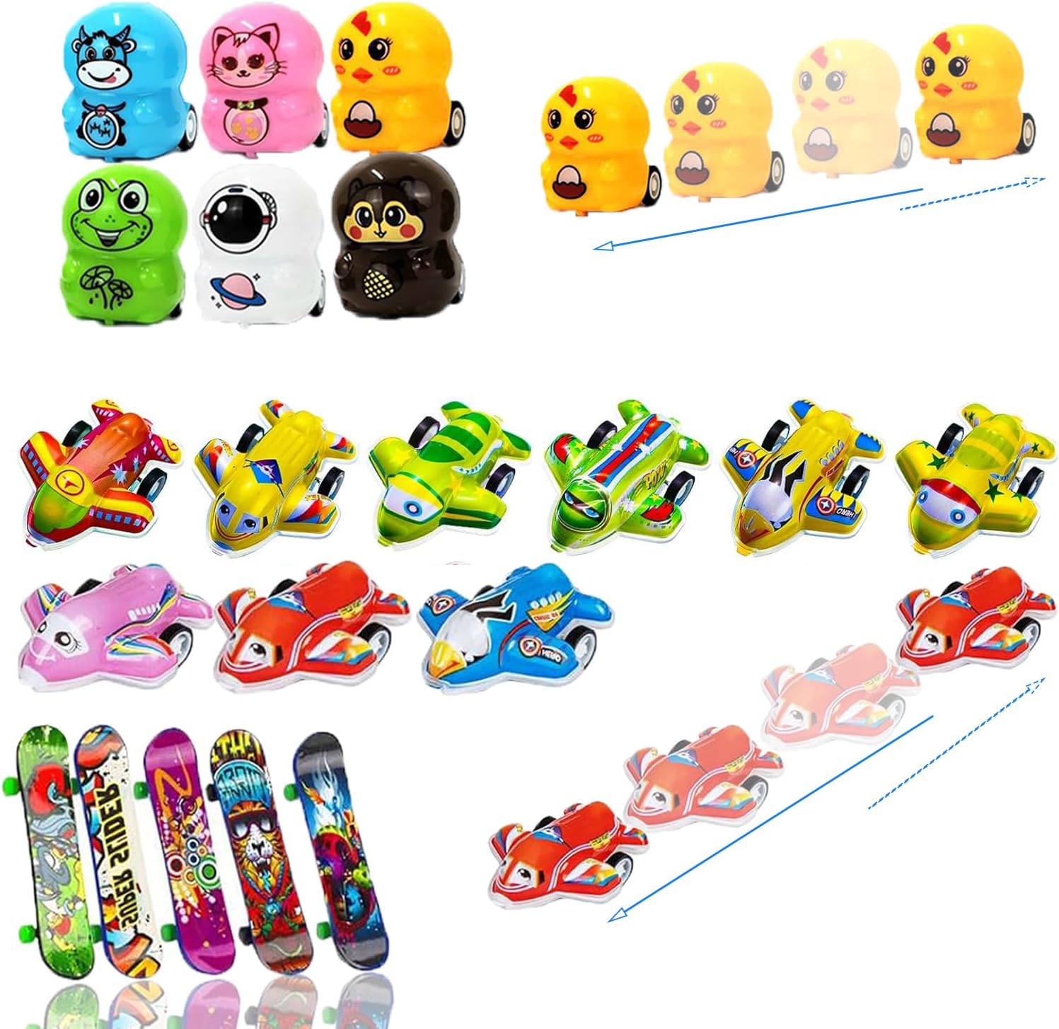 Party Favors 124 Pack by [Brand Name] - Fun Goodie Bags & Treasure Box Toys for Kids | Perfect for Birthdays & School Rewards