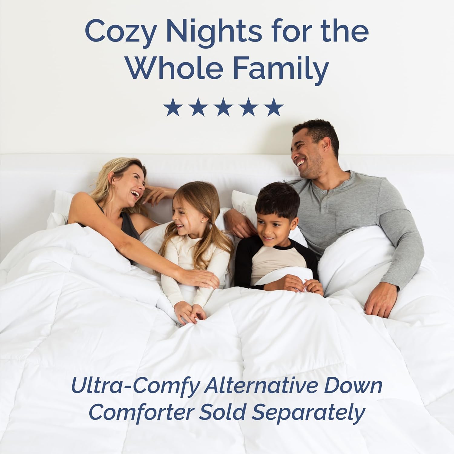 Skiennix Twin Size 3-Piece Sheet Set - Comfy, Breathable & Cooling - Luxury Blue Stripes Bedding for All Ages
