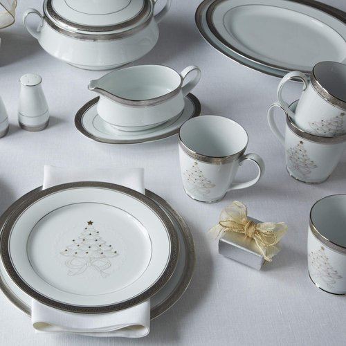 Noritake Crestwood Platinum Gravy Boat