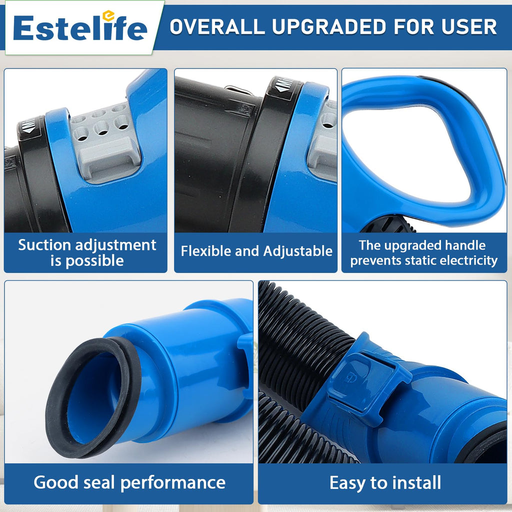 UV730 Replacement Hoses Handle for Shark UV725 UV725 26 CU530 ZU560 Blue, ZU561, ZU562, UV725 Gray, UV650, CU520 Navigator Rotator Lift-AwaySpeed Self Cleaning Brushroll Lightweight Upright Vacuum