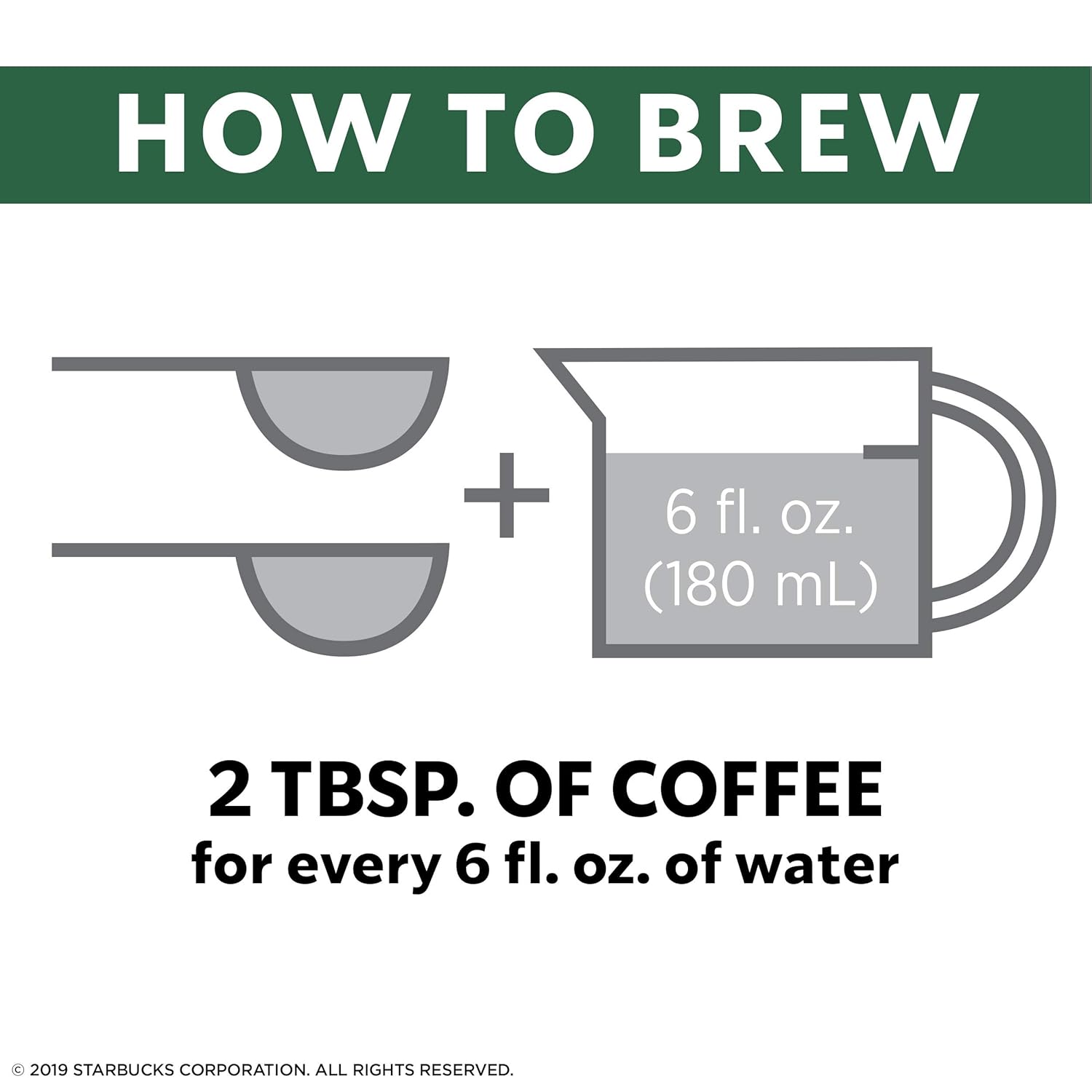 Starbucks Medium Roast Ground Coffee - Breakfast Blend - 100% Arabica - 6 Bags (20 Oz. Each)