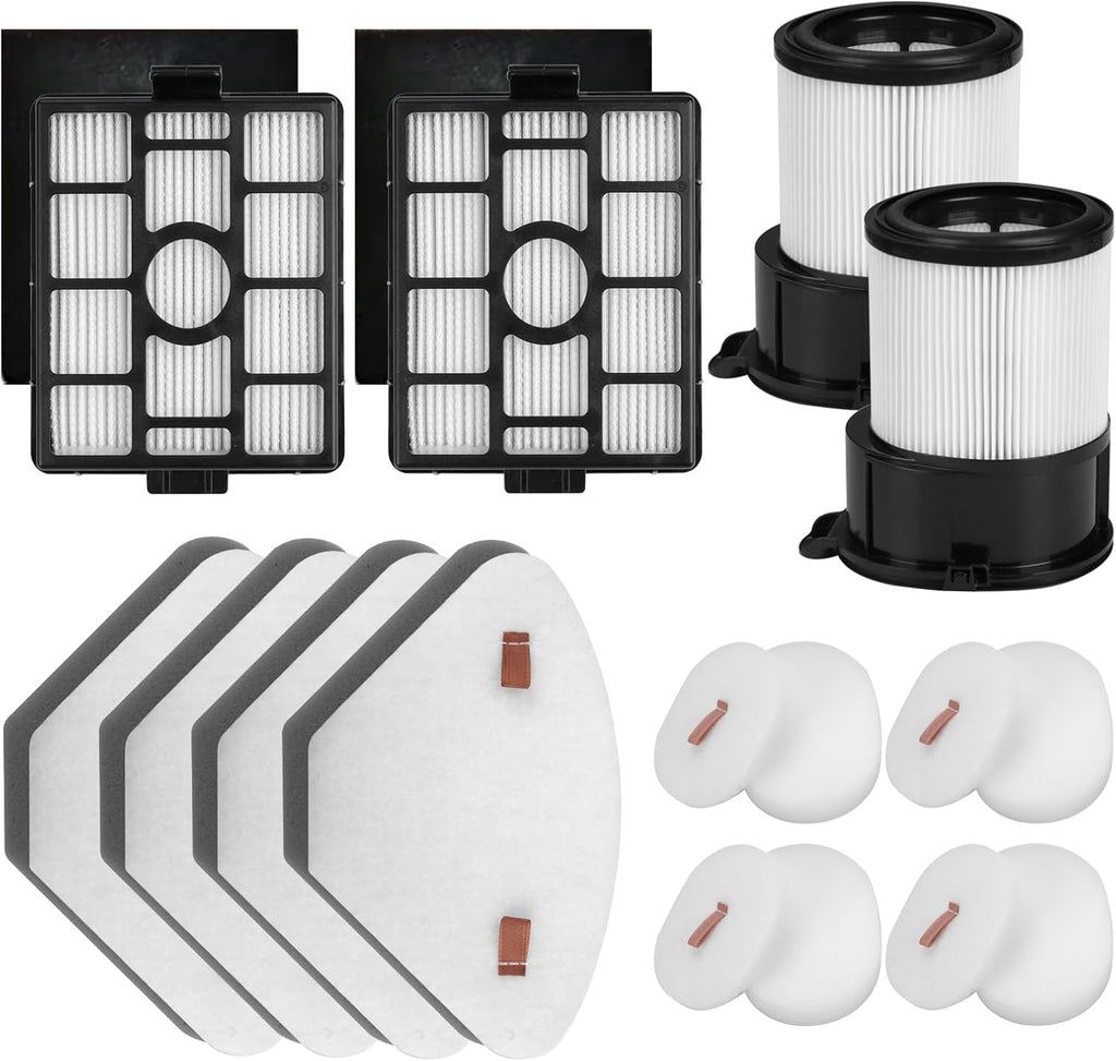 Shark Replacement HEPA Filter & Pre-Motor Filter Set - 2 Auto-Empty Docks + 4 Handheld Filters