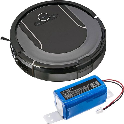 Replacement Battery for Shark RV240BLXUS AV1110ARUS RV2600WS RV9915VXUS RV750CA RV1001 ION Robot Vacuum R76 RV2001WD RV852WVQBL, RVBAT850A RVBAT85003 RVBAT85002 XBATRV2500 RVBAT850 battery 2600mAh